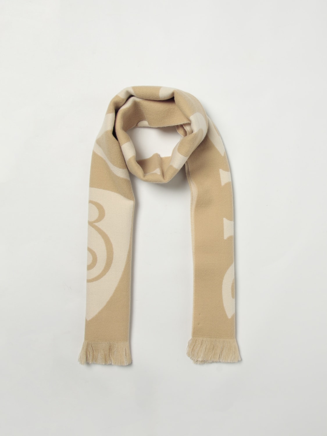 BURBERRY SCARF: Scarf men Burberry, Beige - Img 5