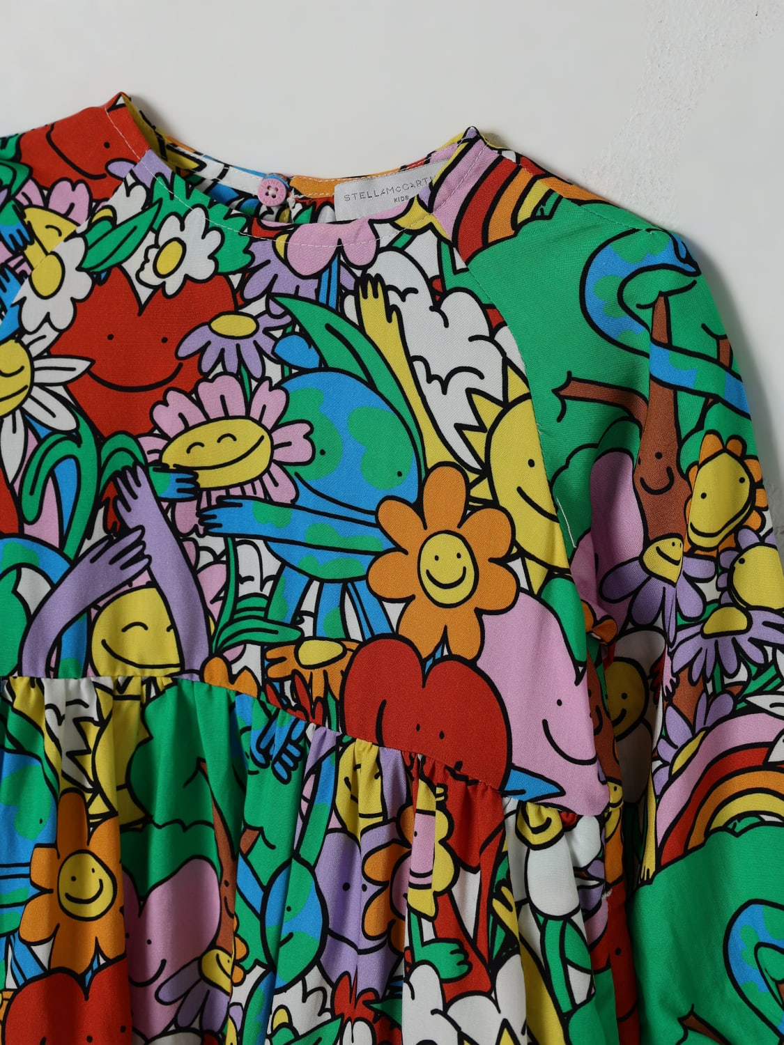 STELLA MCCARTNEY KIDS KLEID: Kleid kinder Stella McCartney Kids, Bunt - Img 3