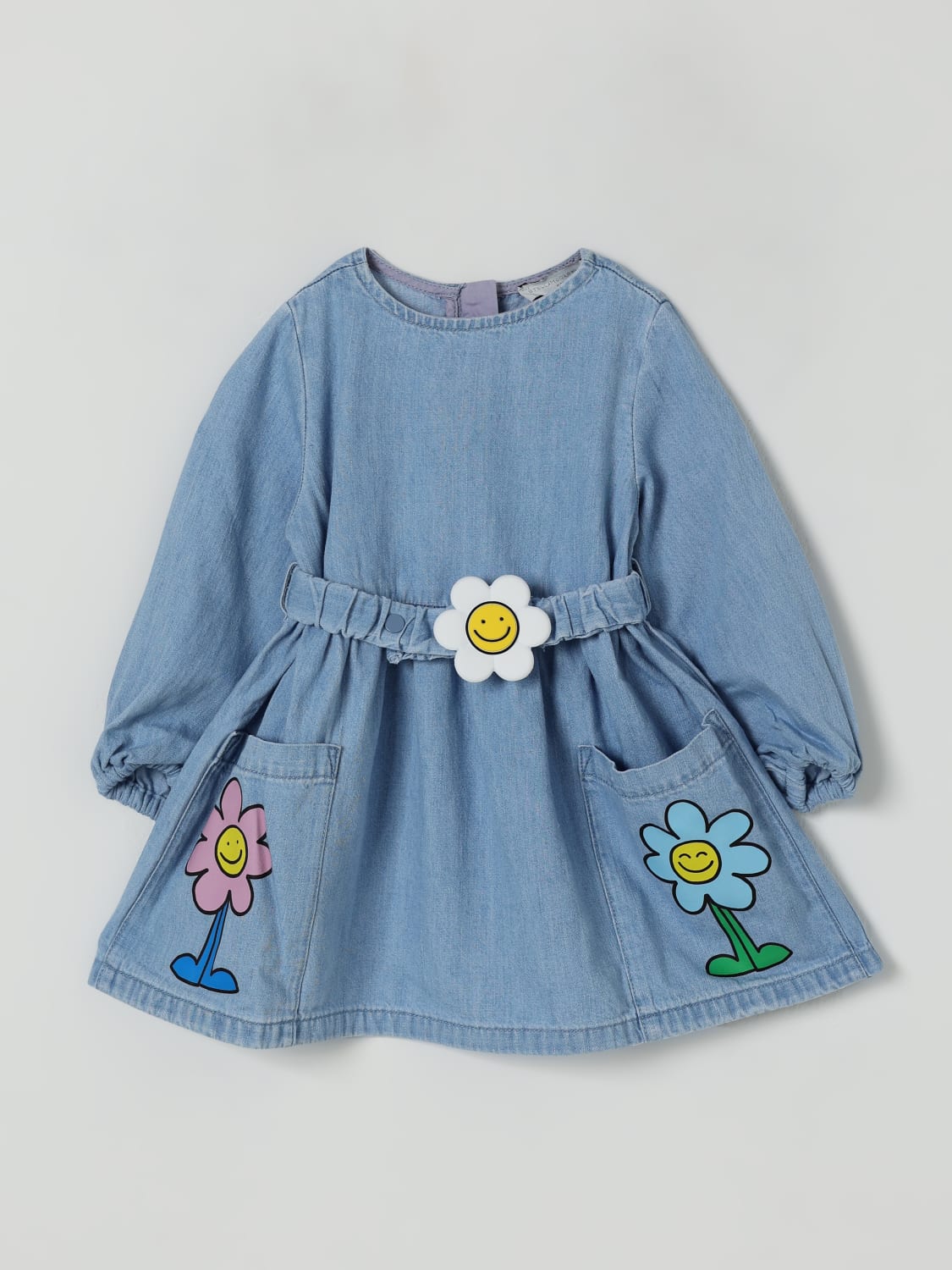 STELLA MCCARTNEY KIDS KLEID: Kleid kinder Stella McCartney Kids, Hellblau - Img 1