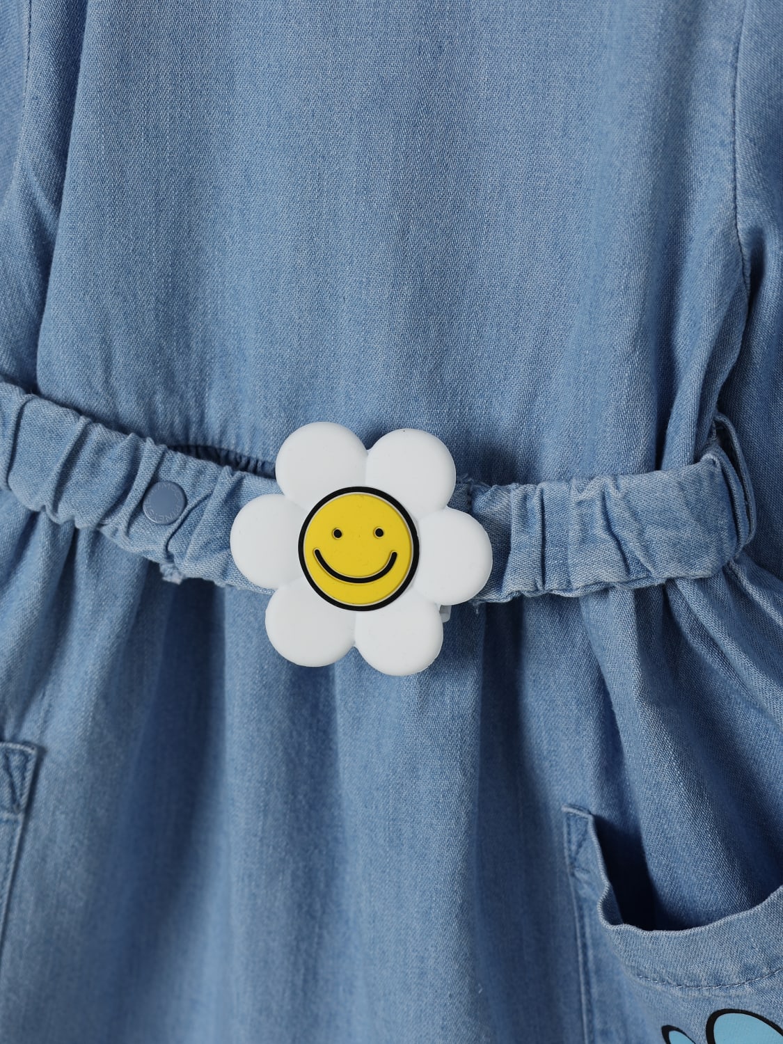 STELLA MCCARTNEY KIDS KLEID: Kleid kinder Stella McCartney Kids, Hellblau - Img 3