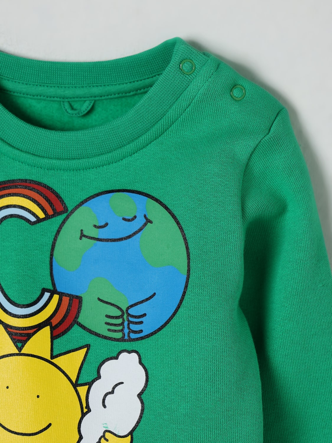 STELLA MCCARTNEY KIDS SWEATER: Sweater kids Stella McCartney Kids, Green - Img 3