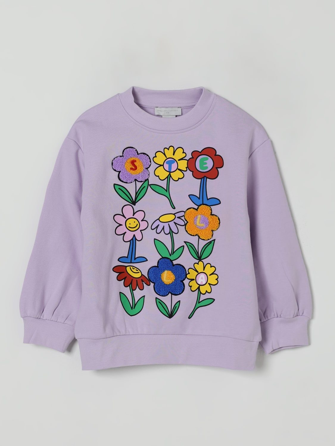 STELLA MCCARTNEY KIDS PULLOVER: Pullover kinder Stella McCartney Kids, Violett - Img 1