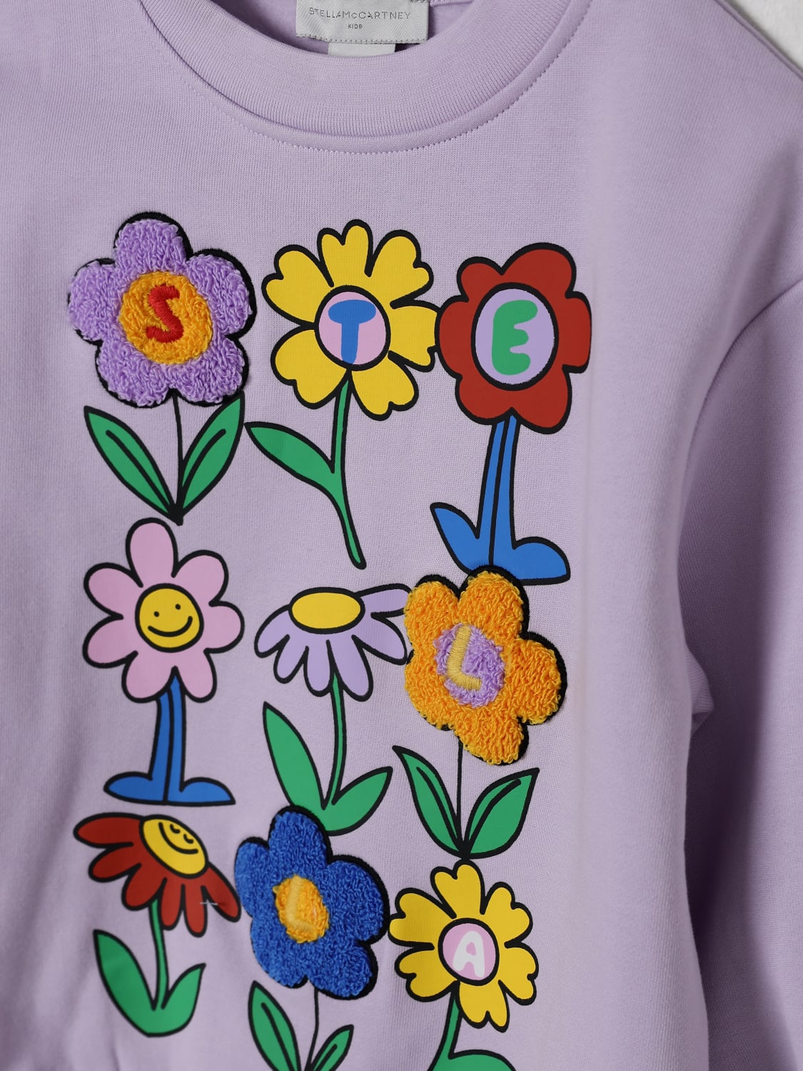 STELLA MCCARTNEY KIDS PULLOVER: Pullover kinder Stella McCartney Kids, Violett - Img 3