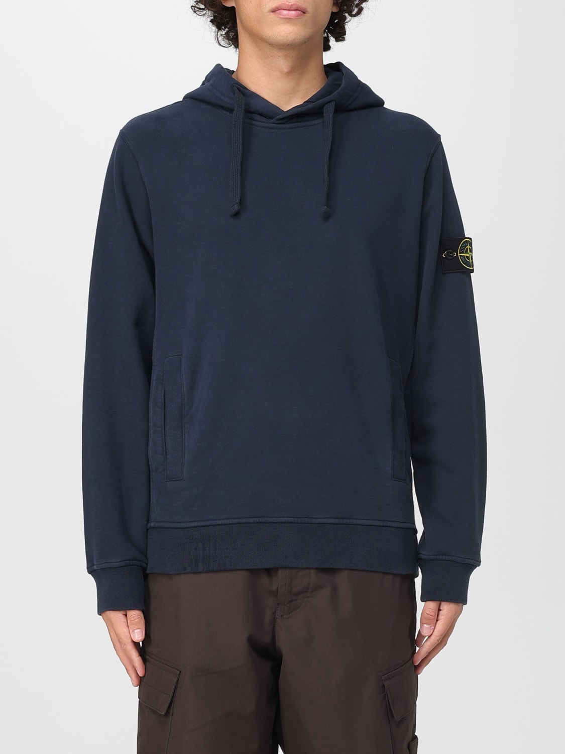 STONE ISLAND SWEATSHIRT: Sweatshirt men Stone Island, Blue 1 - Img 1