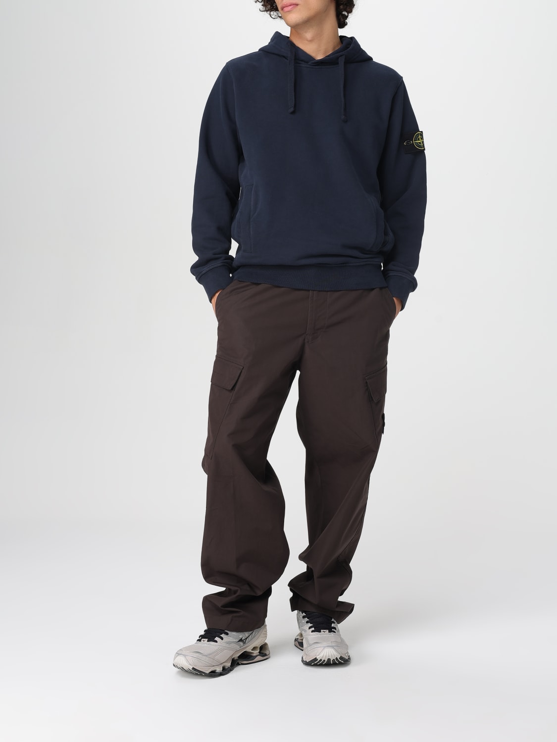 STONE ISLAND SWEATSHIRT: Sweatshirt men Stone Island, Blue 1 - Img 2