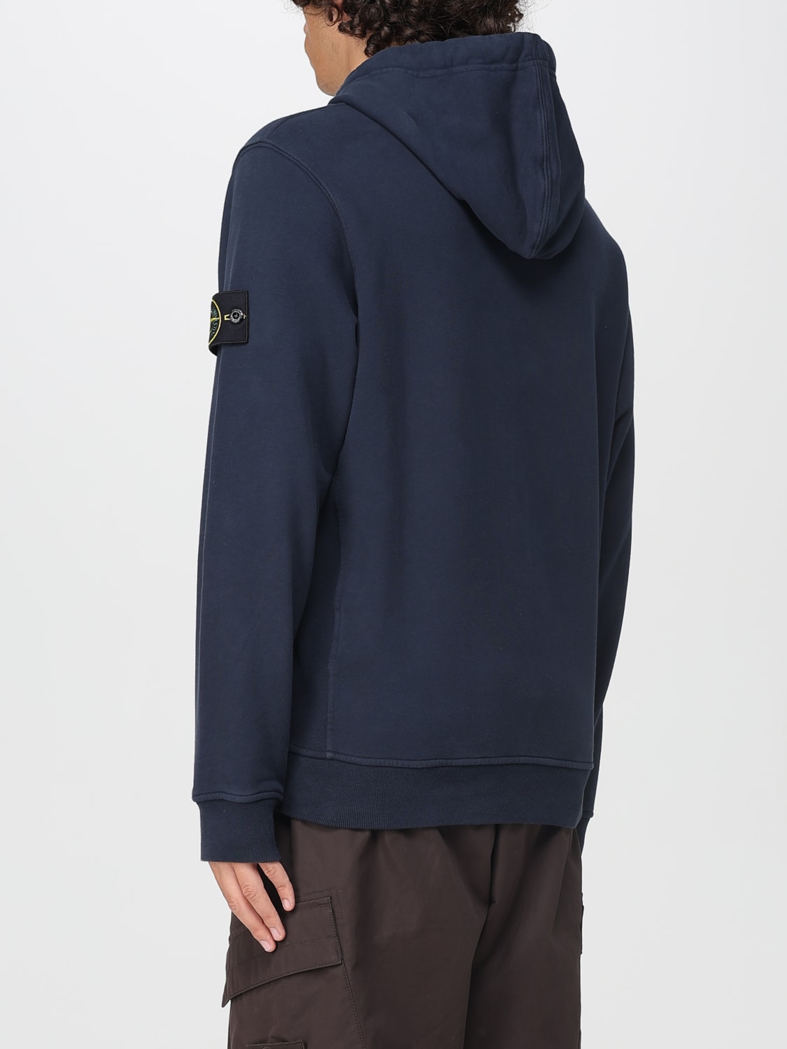 STONE ISLAND SWEATSHIRT: Sweatshirt men Stone Island, Blue 1 - Img 3