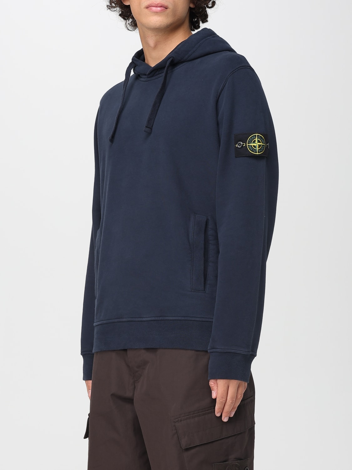 STONE ISLAND SWEATSHIRT: Sweatshirt men Stone Island, Blue 1 - Img 4