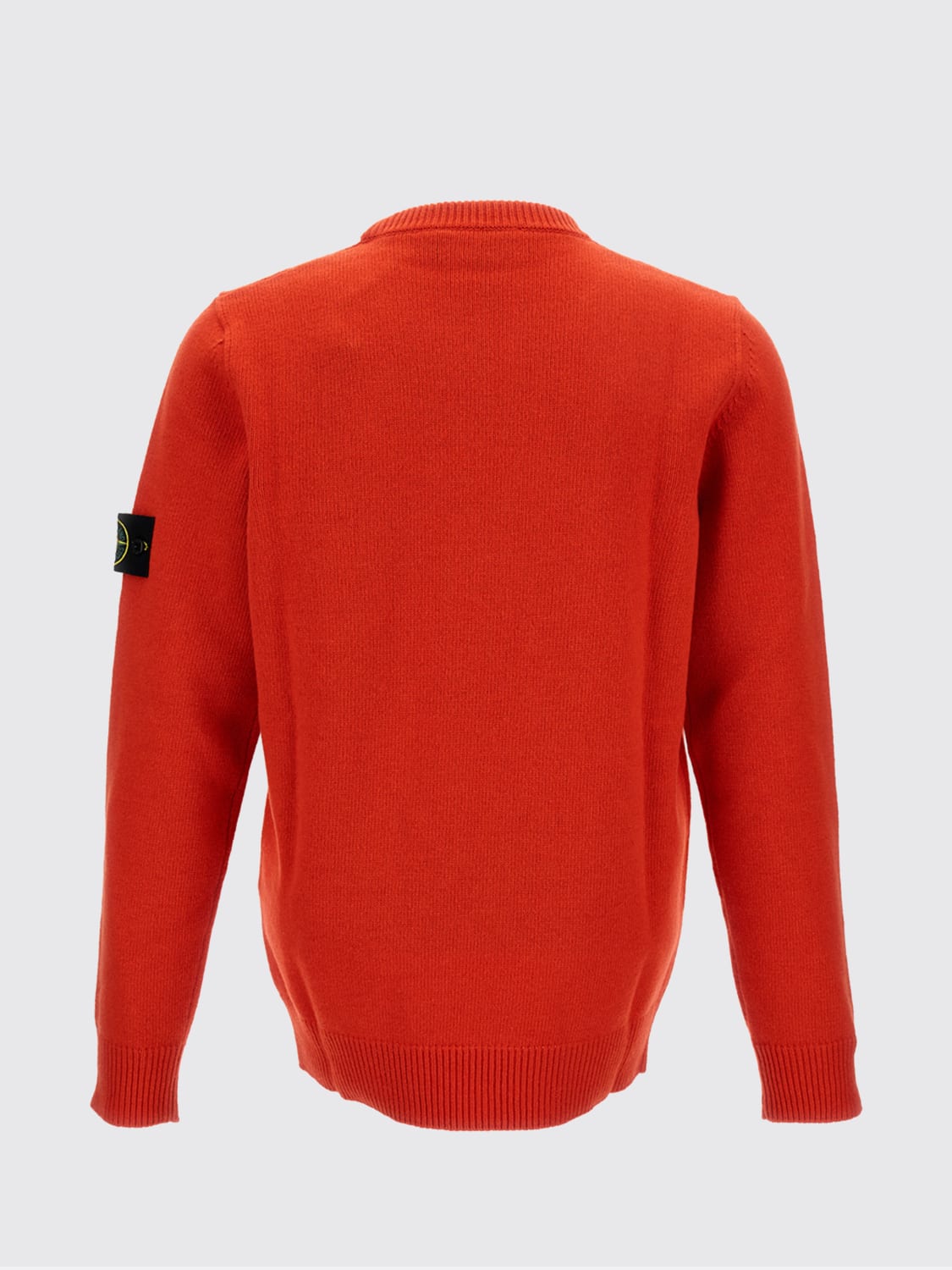 STONE ISLAND PULL: Pull homme Stone Island, Orange - Img 4