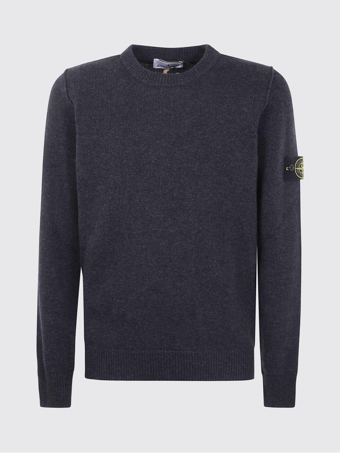 STONE ISLAND SWEATER: Sweater men Stone Island, Grey - Img 1
