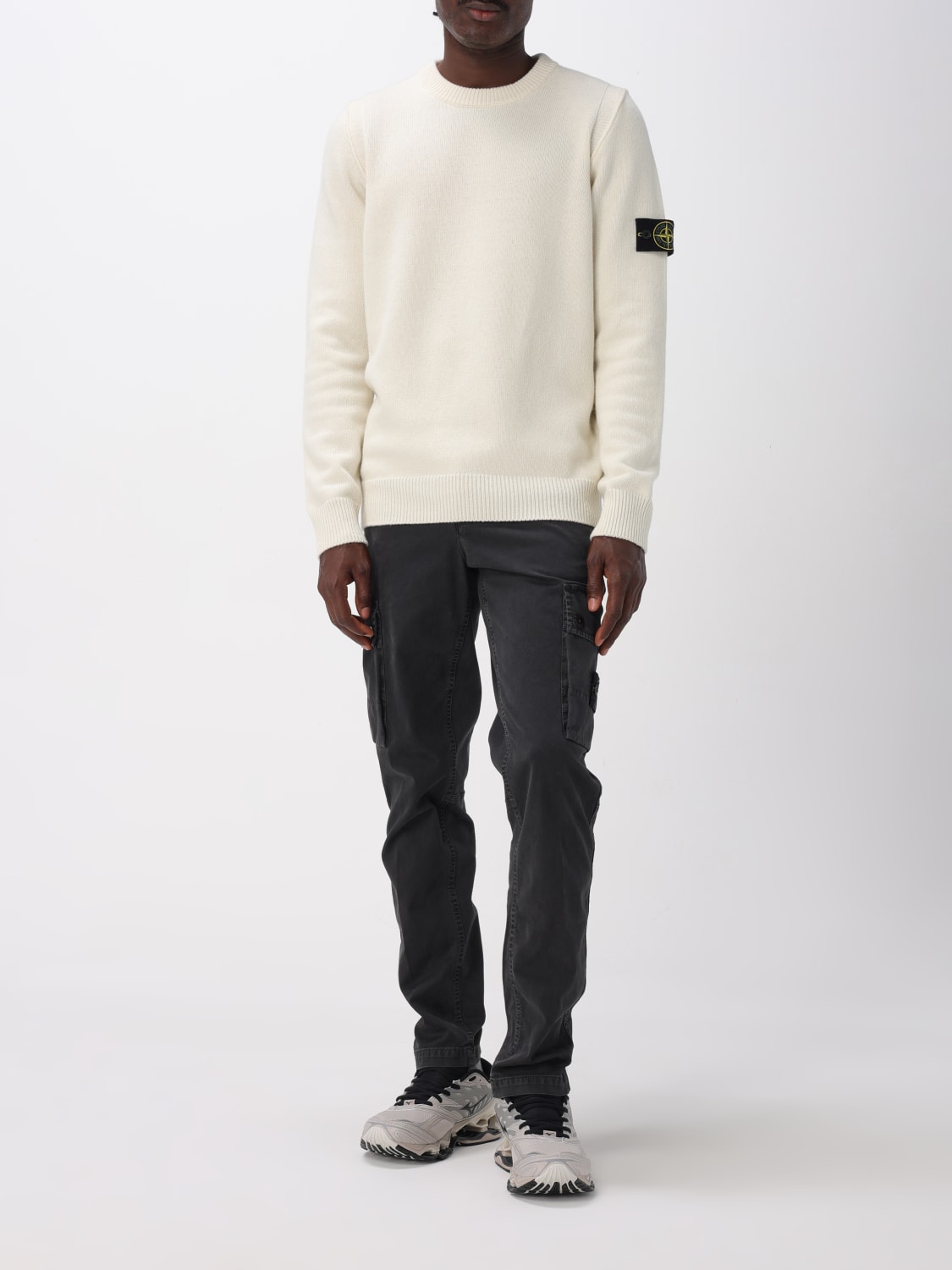 STONE ISLAND PULLOVER: Pullover herren Stone Island, Ivory - Img 2