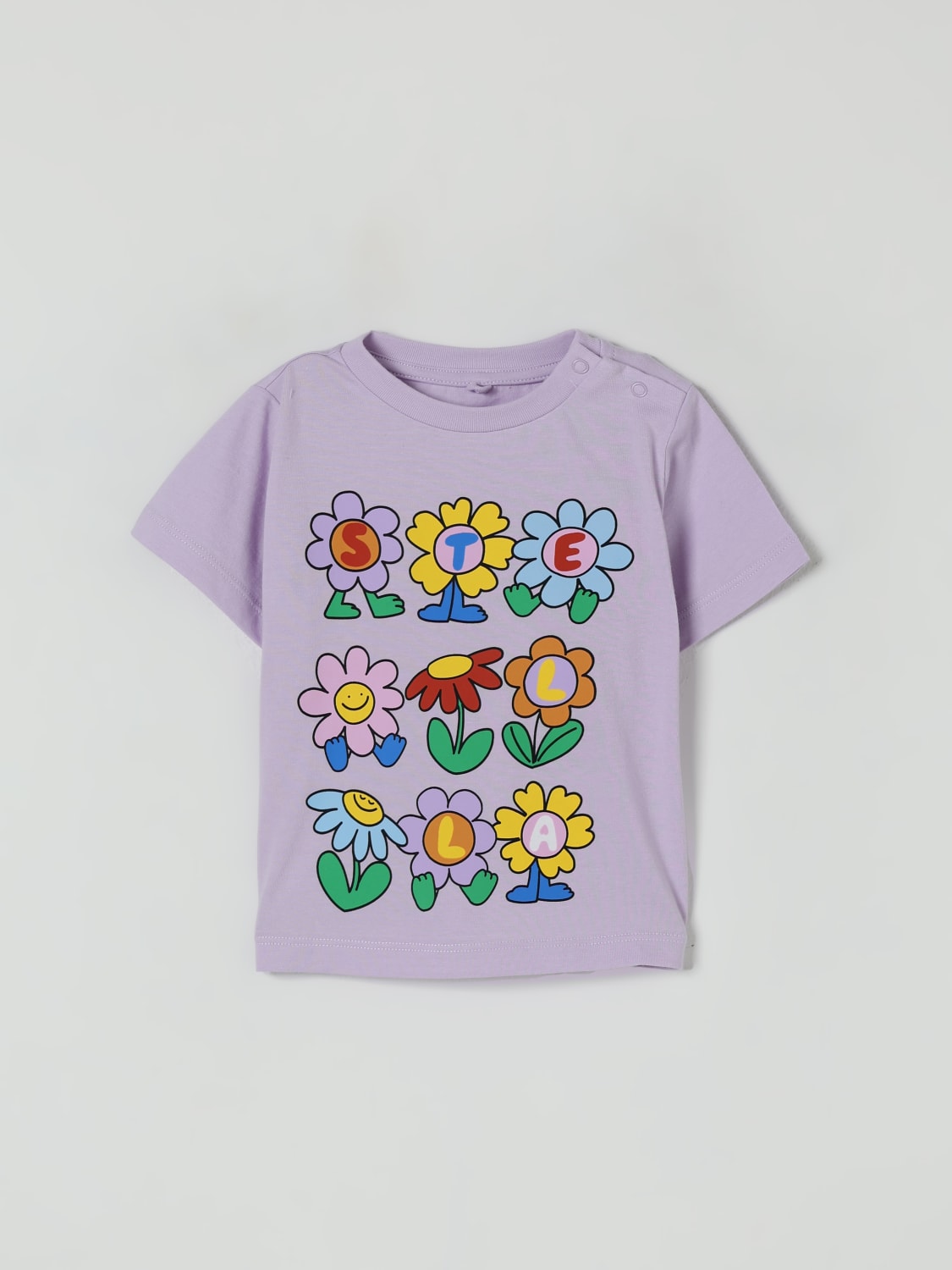 STELLA MCCARTNEY KIDS T-SHIRT: T-shirt kids Stella McCartney Kids, Violet - Img 1