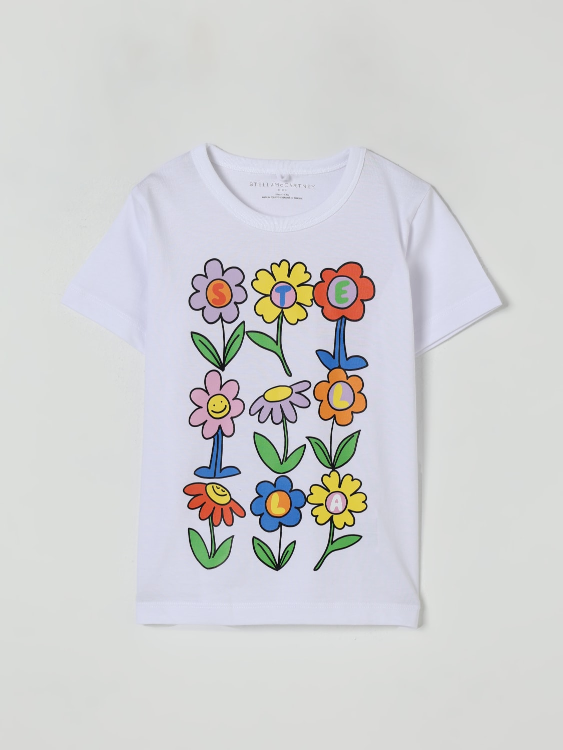 STELLA MCCARTNEY KIDS T-SHIRT: T-shirt kinder Stella McCartney Kids, Weiß - Img 1