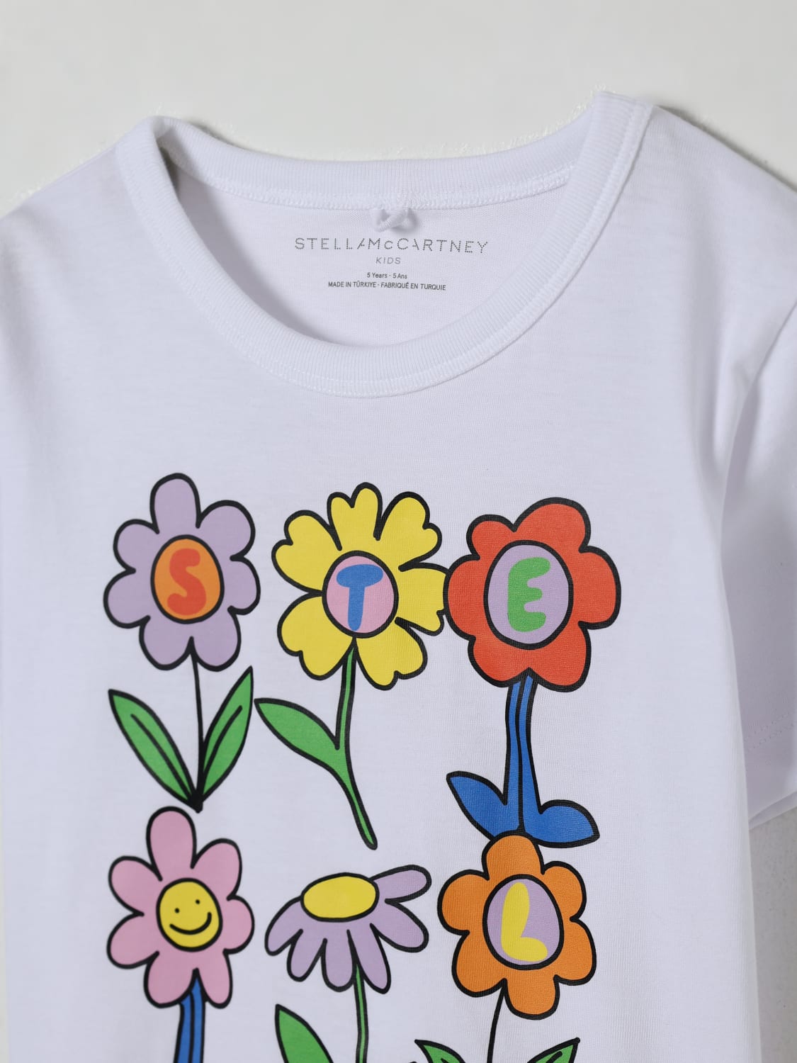 STELLA MCCARTNEY KIDS T-SHIRT: T-shirt kinder Stella McCartney Kids, Weiß - Img 3