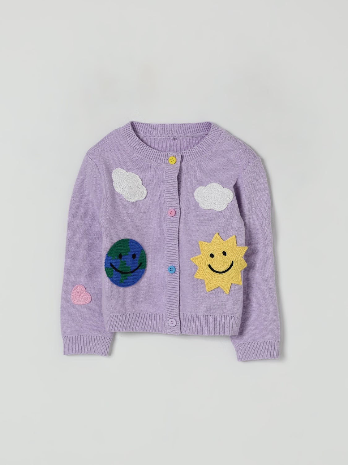 STELLA MCCARTNEY KIDS PULL: Pull enfant Stella McCartney Kids, Violet - Img 1