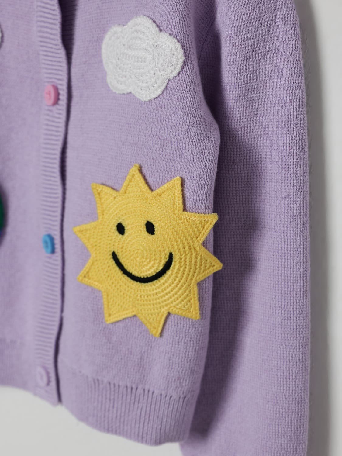 STELLA MCCARTNEY KIDS PULL: Pull enfant Stella McCartney Kids, Violet - Img 3