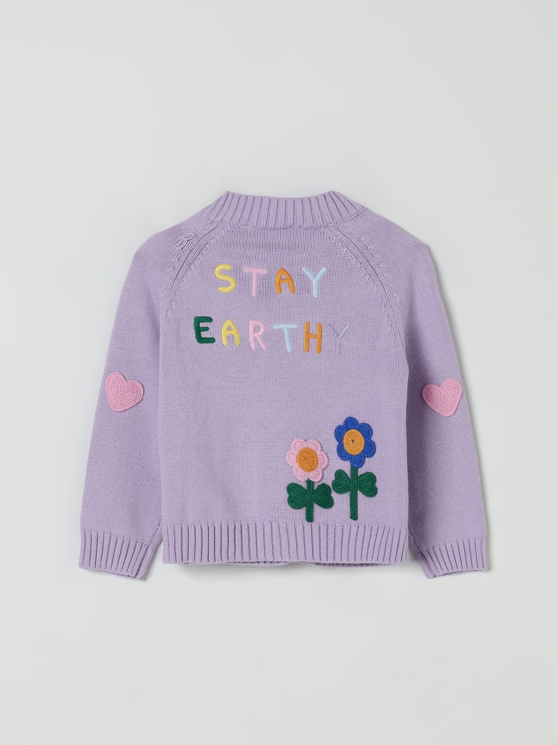 STELLA MCCARTNEY KIDS SWEATER: Sweater kids Stella McCartney Kids, Violet - Img 2