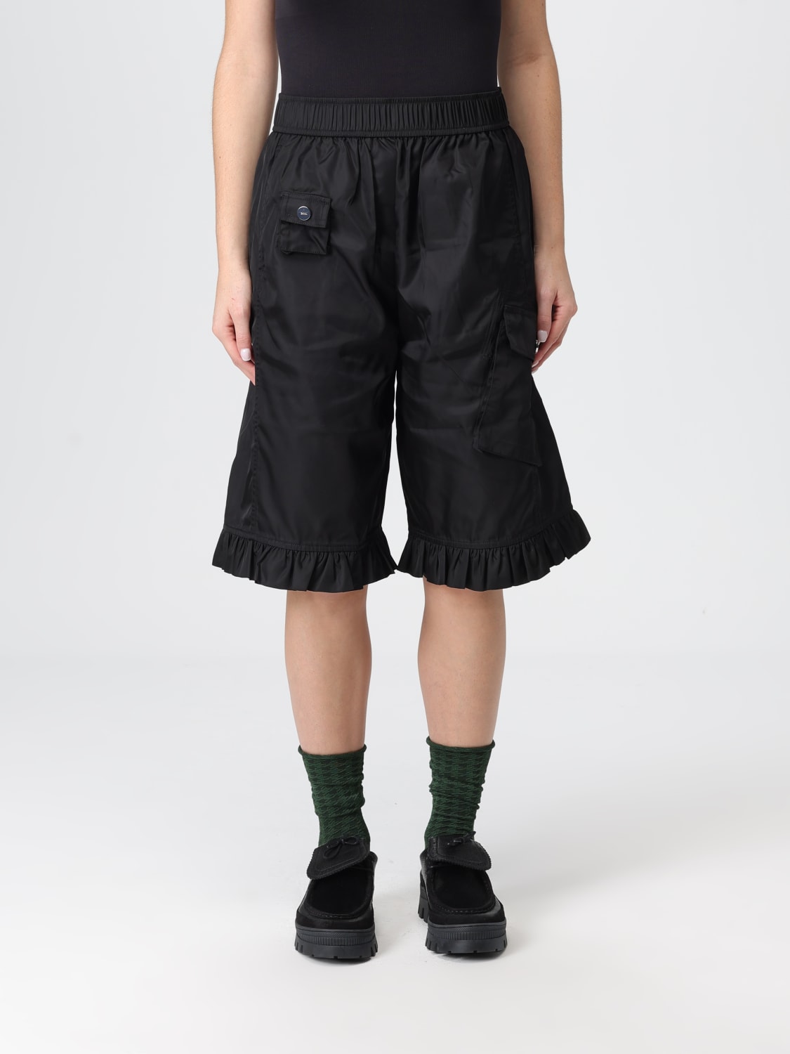 GANNI SHORT: Short femme Ganni, Noir - Img 1