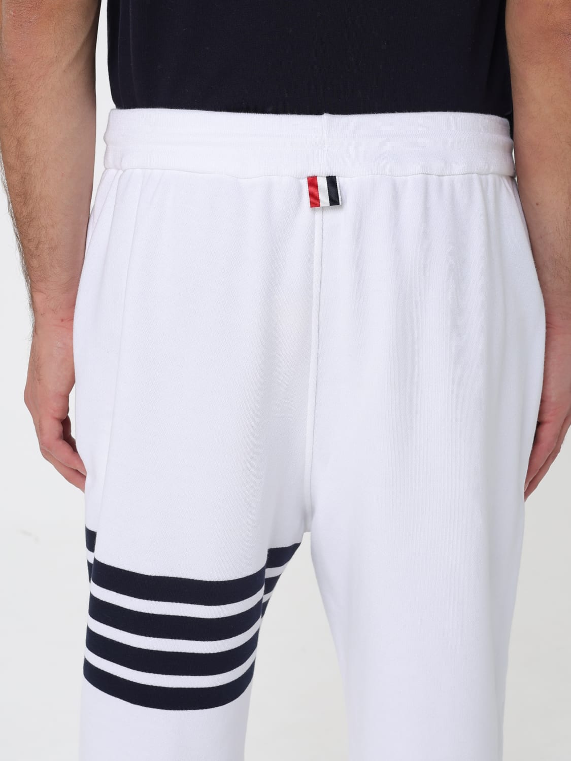 THOM BROWNE PANTS: Pants men Thom Browne, White - Img 5