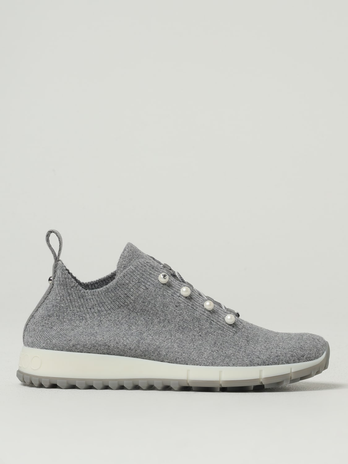 JIMMY CHOO ZAPATILLAS: Zapatillas mujer Jimmy Choo, Gris - Img 1