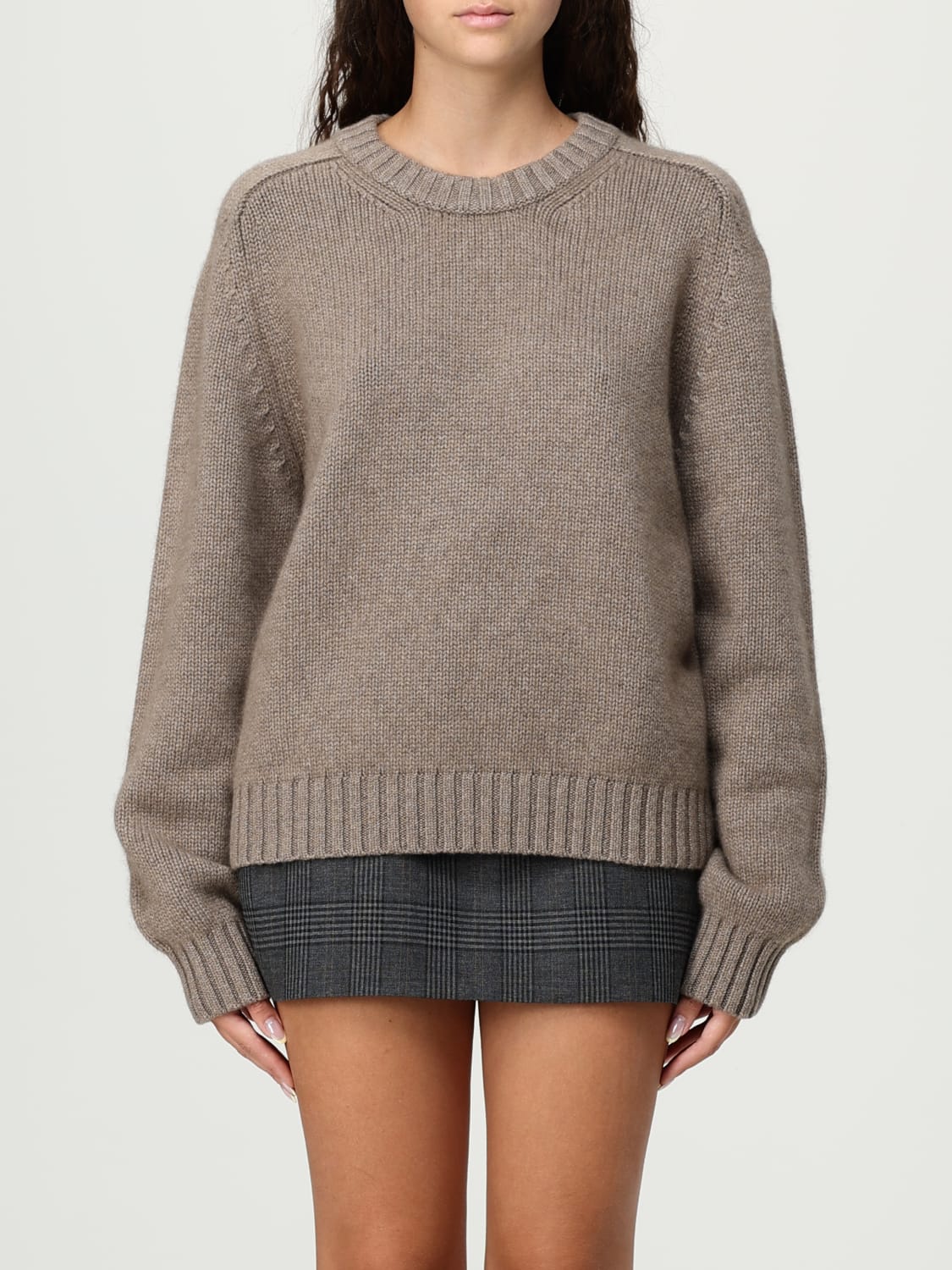 KHAITE SWEATER: Sweater woman Khaite, Beige - Img 1