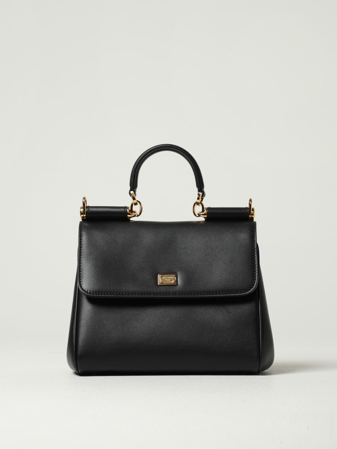 DOLCE & GABBANA SAC À MAIN: Sac porté main femme Dolce & Gabbana, Noir - Img 1