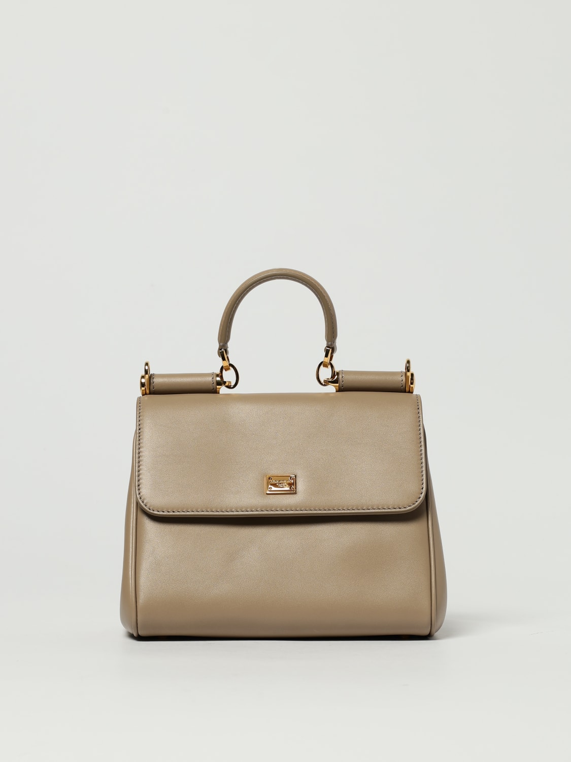 DOLCE & GABBANA SAC À MAIN: Sac porté main femme Dolce & Gabbana, Rose - Img 1