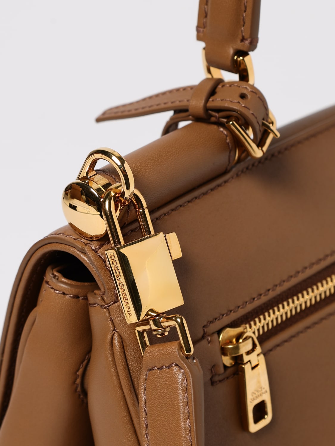 DOLCE & GABBANA HANDBAG: Handbag woman Dolce & Gabbana, Brown - Img 4