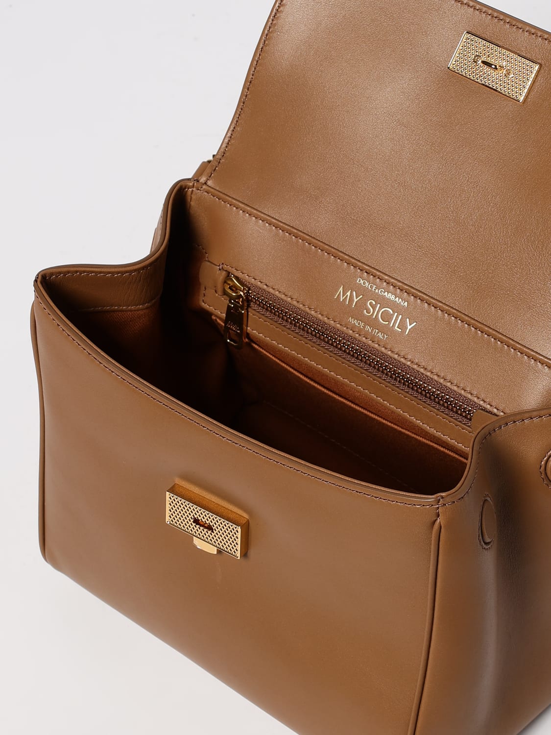 DOLCE & GABBANA HANDBAG: Handbag woman Dolce & Gabbana, Brown - Img 5