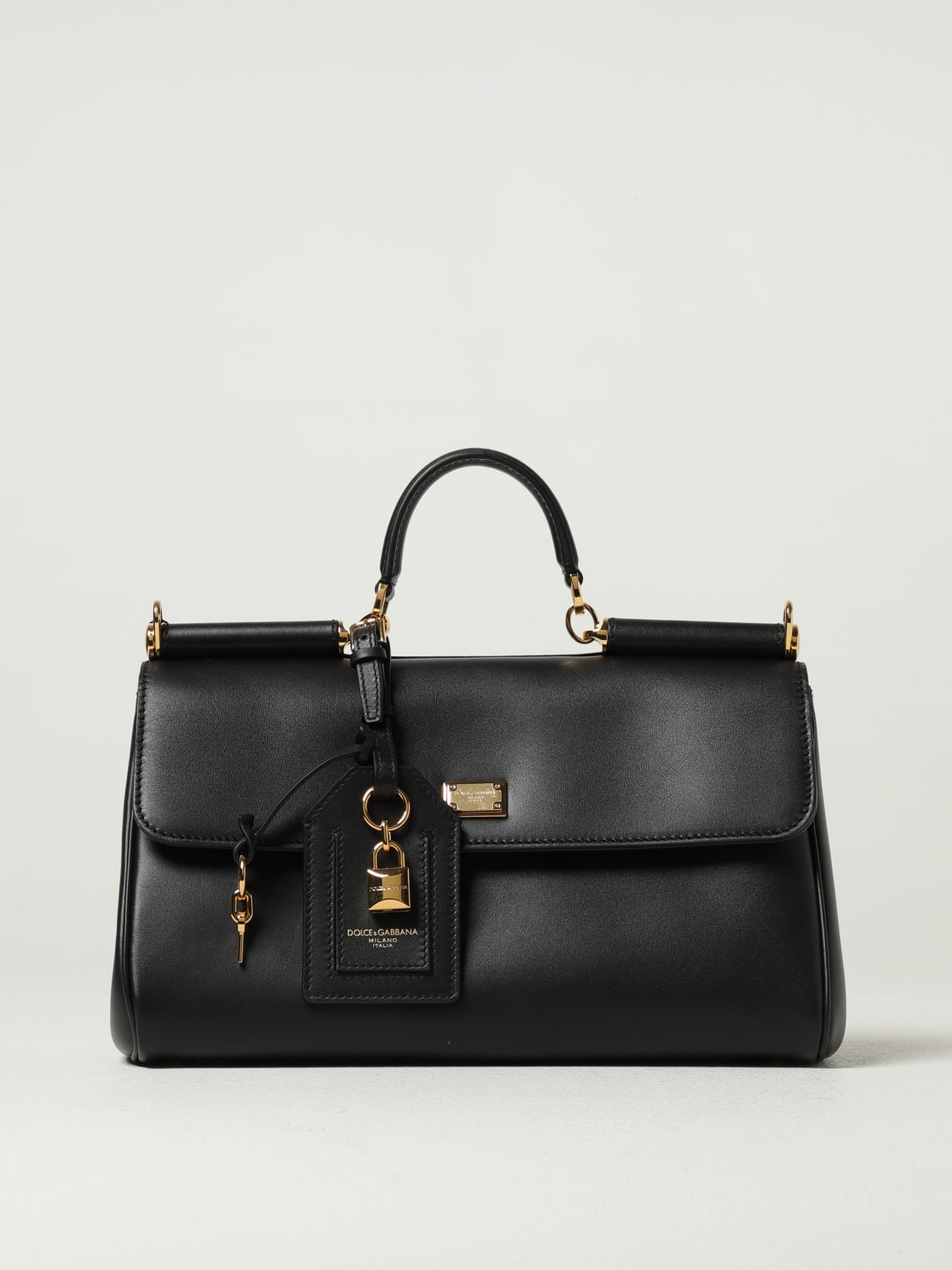 DOLCE & GABBANA BOLSO DE MANO: Bolso de mano mujer Dolce & Gabbana, Negro - Img 1