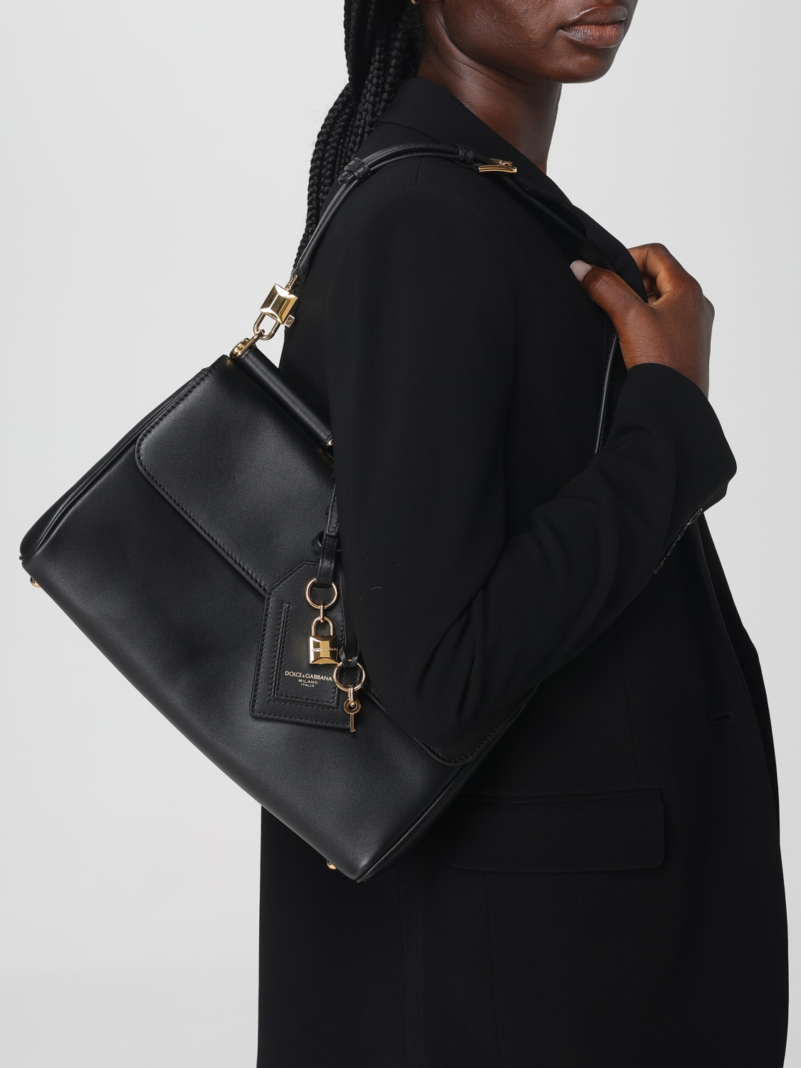 DOLCE & GABBANA BOLSO DE MANO: Bolso de mano mujer Dolce & Gabbana, Negro - Img 2