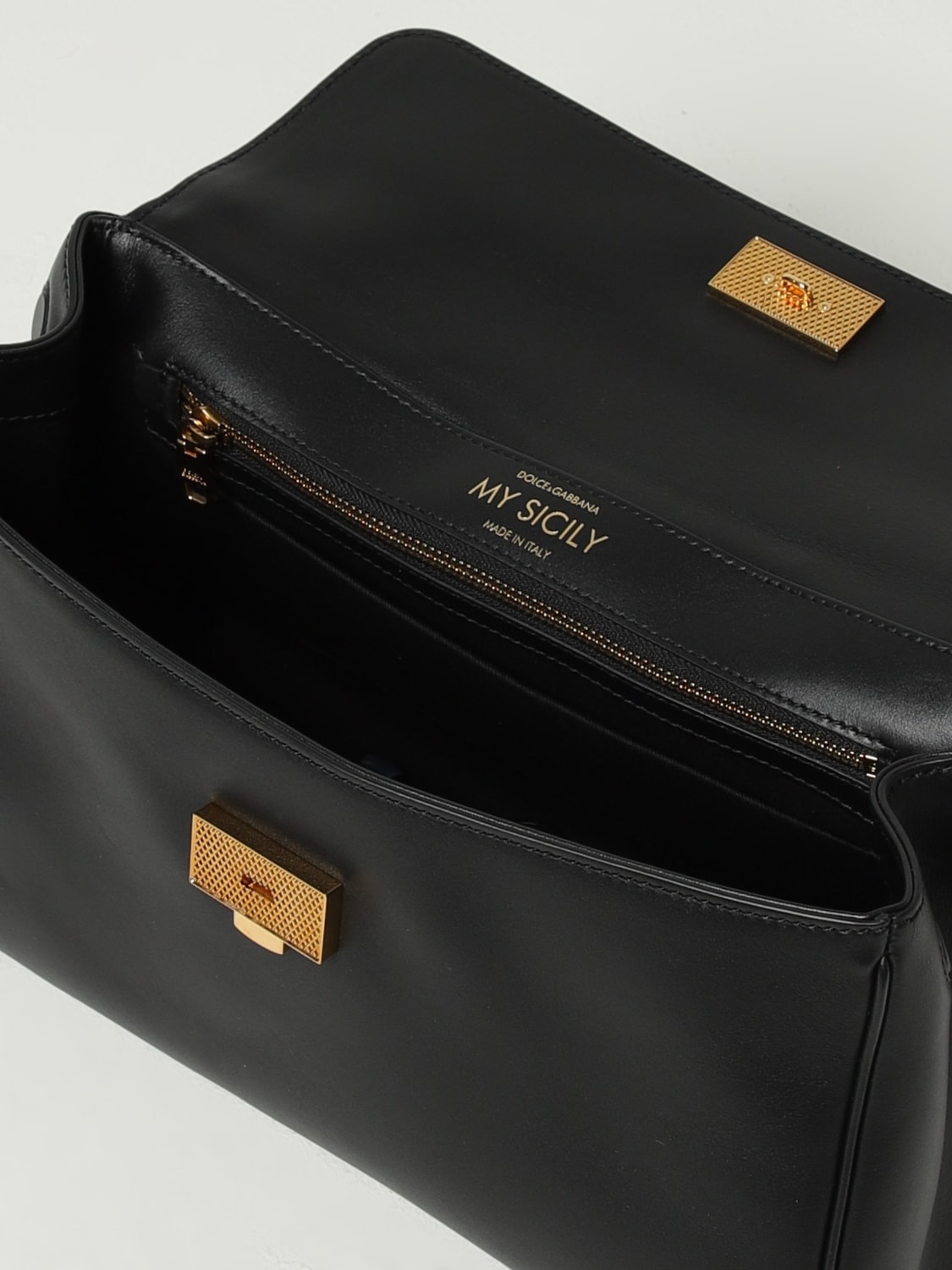 DOLCE & GABBANA BOLSO DE MANO: Bolso de mano mujer Dolce & Gabbana, Negro - Img 5