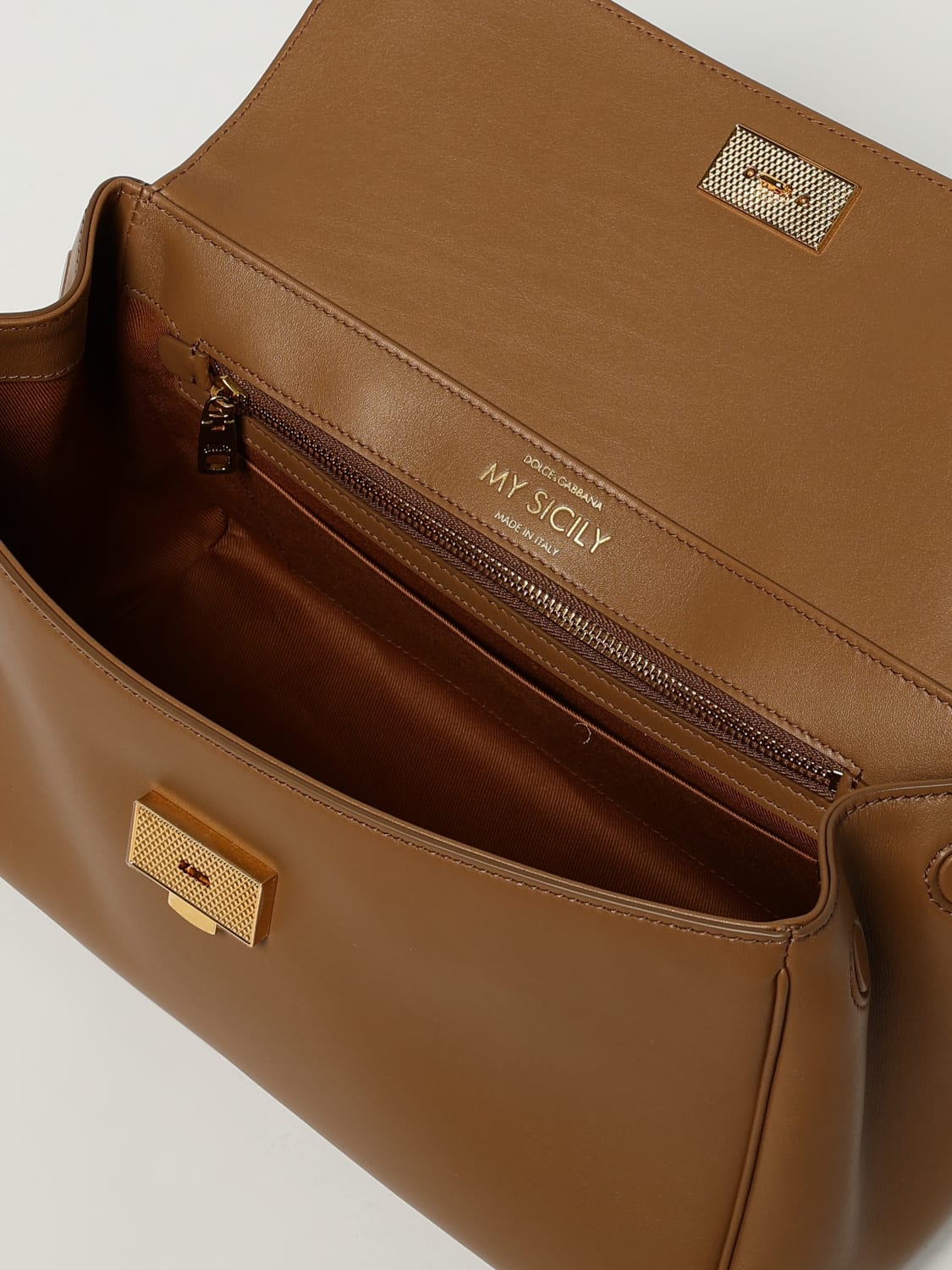 DOLCE & GABBANA HANDBAG: Handbag woman Dolce & Gabbana, Brown - Img 5