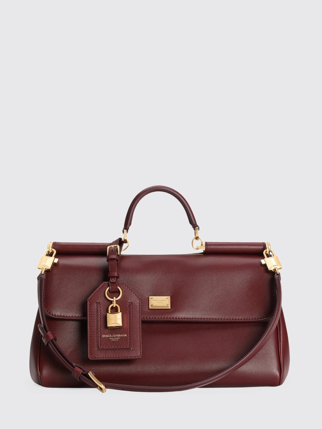 DOLCE & GABBANA HANDBAG: Handbag woman Dolce & Gabbana, Burgundy - Img 1