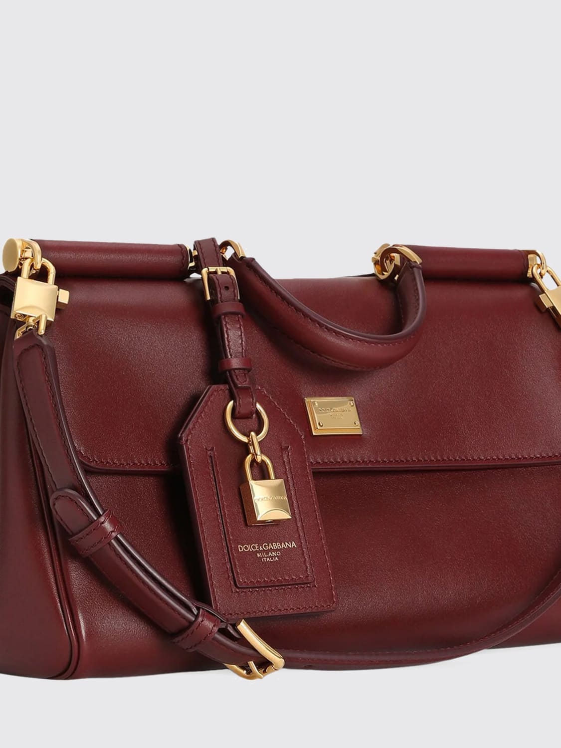 DOLCE & GABBANA HANDBAG: Handbag woman Dolce & Gabbana, Burgundy - Img 4