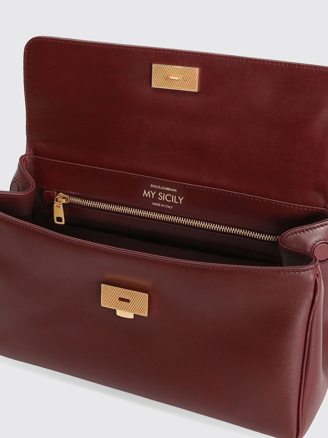 DOLCE & GABBANA HANDBAG: Handbag woman Dolce & Gabbana, Burgundy - Img 5