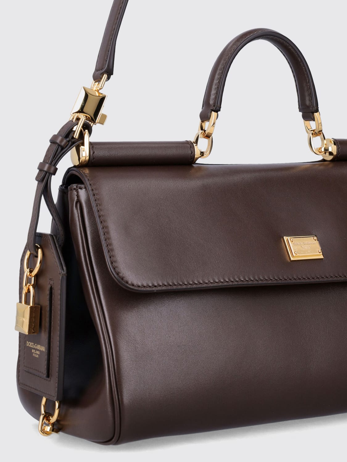 DOLCE & GABBANA HANDTASCHE: Handtasche damen Dolce & Gabbana, Ebony - Img 3