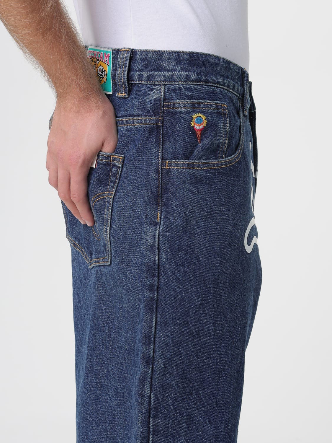 ICECREAM JEANS: Jeans men Icecream, Blue - Img 3