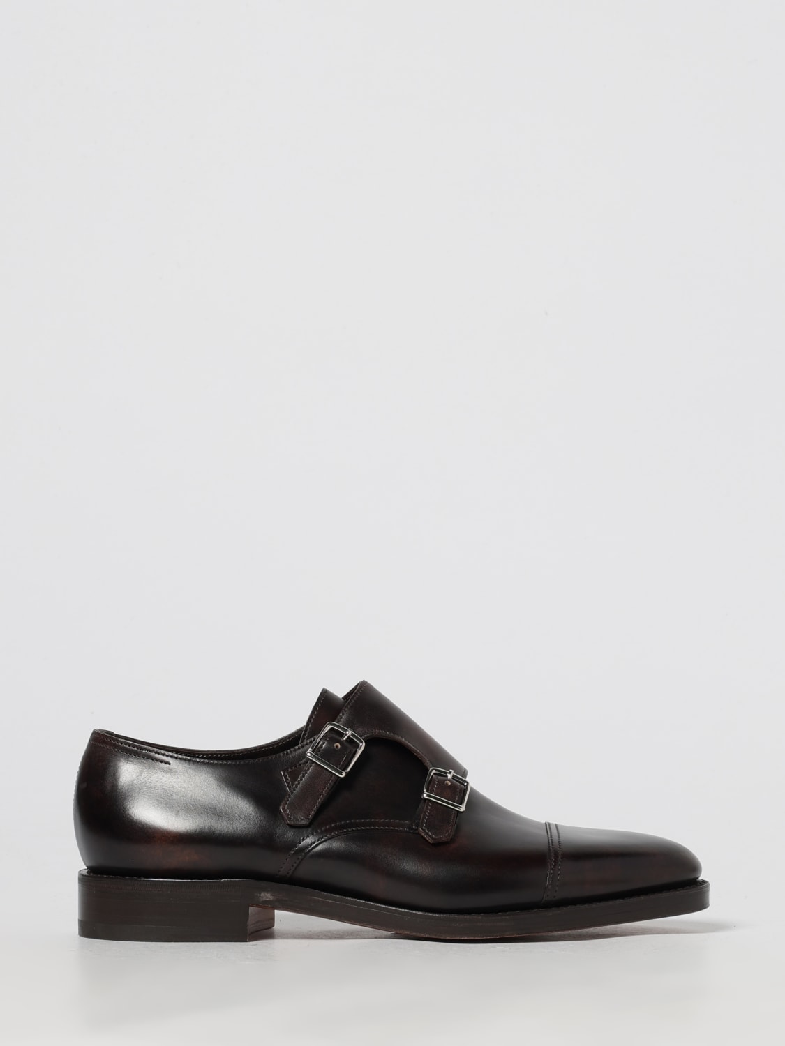 JOHN LOBB BROGUE SHOES: Boots men John Lobb, Brown - Img 1