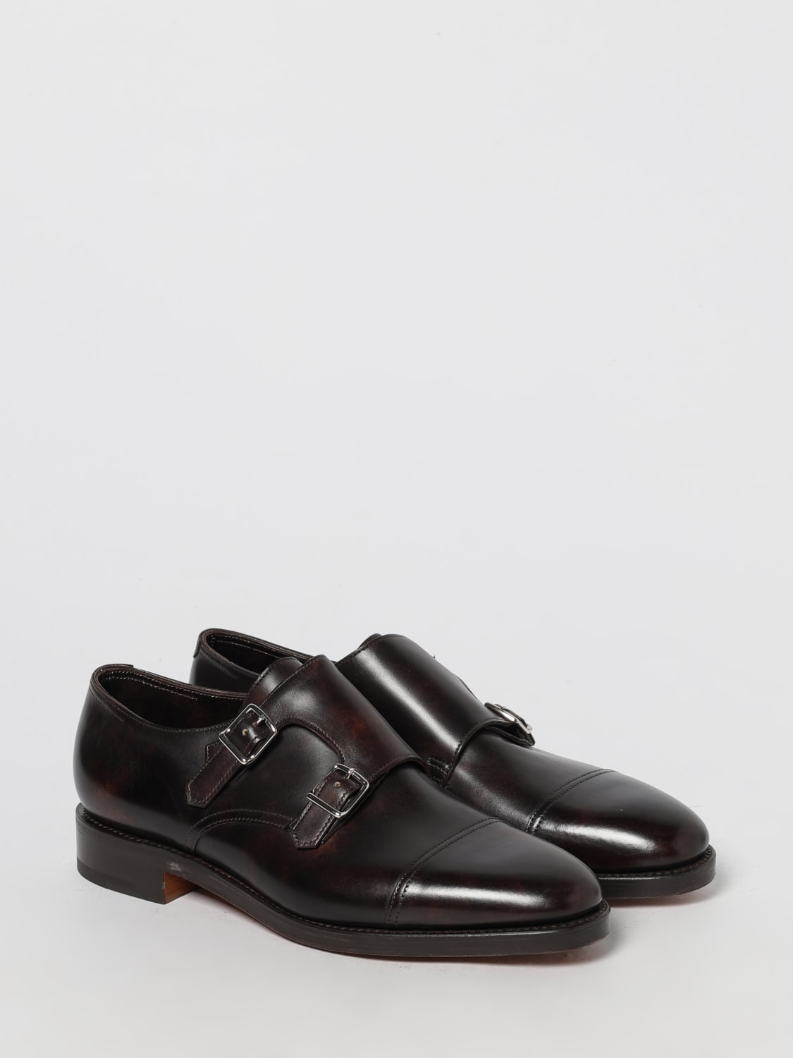JOHN LOBB BROGUE SHOES: Boots men John Lobb, Brown - Img 2