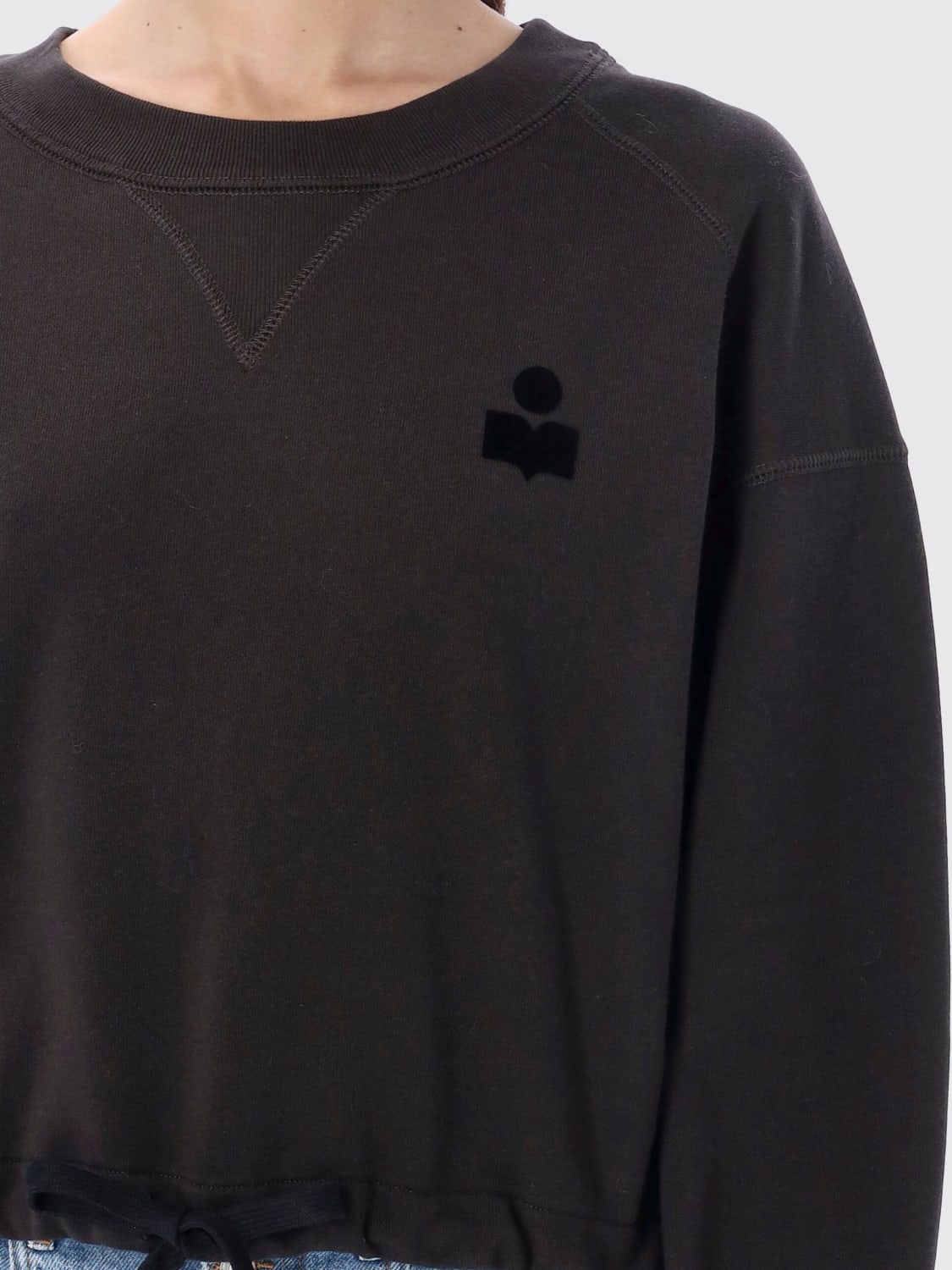 ISABEL MARANT ETOILE SWEATSHIRT: Pullover damen Isabel Marant Etoile, Schwarz - Img 3