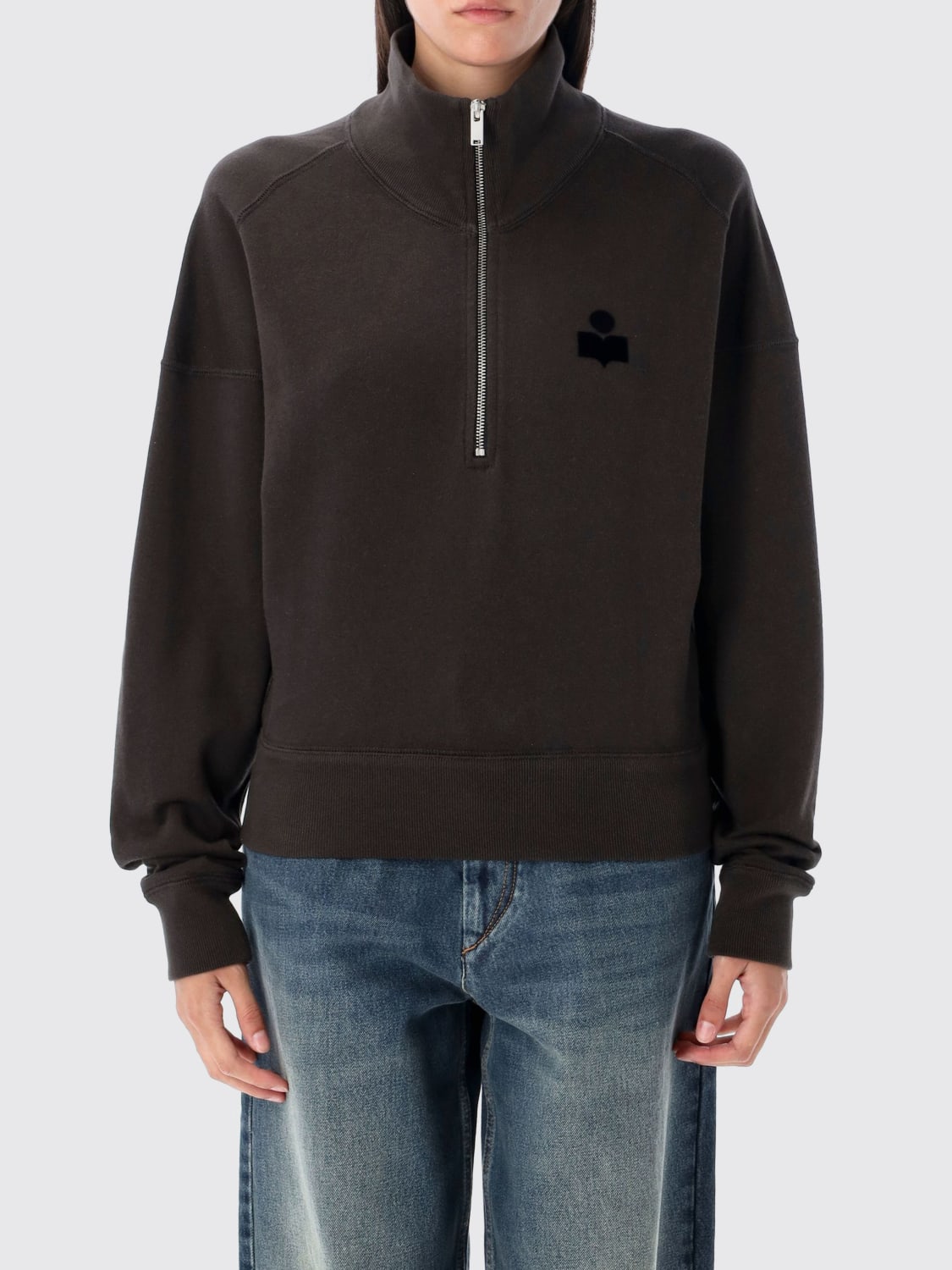 ISABEL MARANT ETOILE SUDADERA: Jersey mujer Isabel Marant Etoile, Negro - Img 1