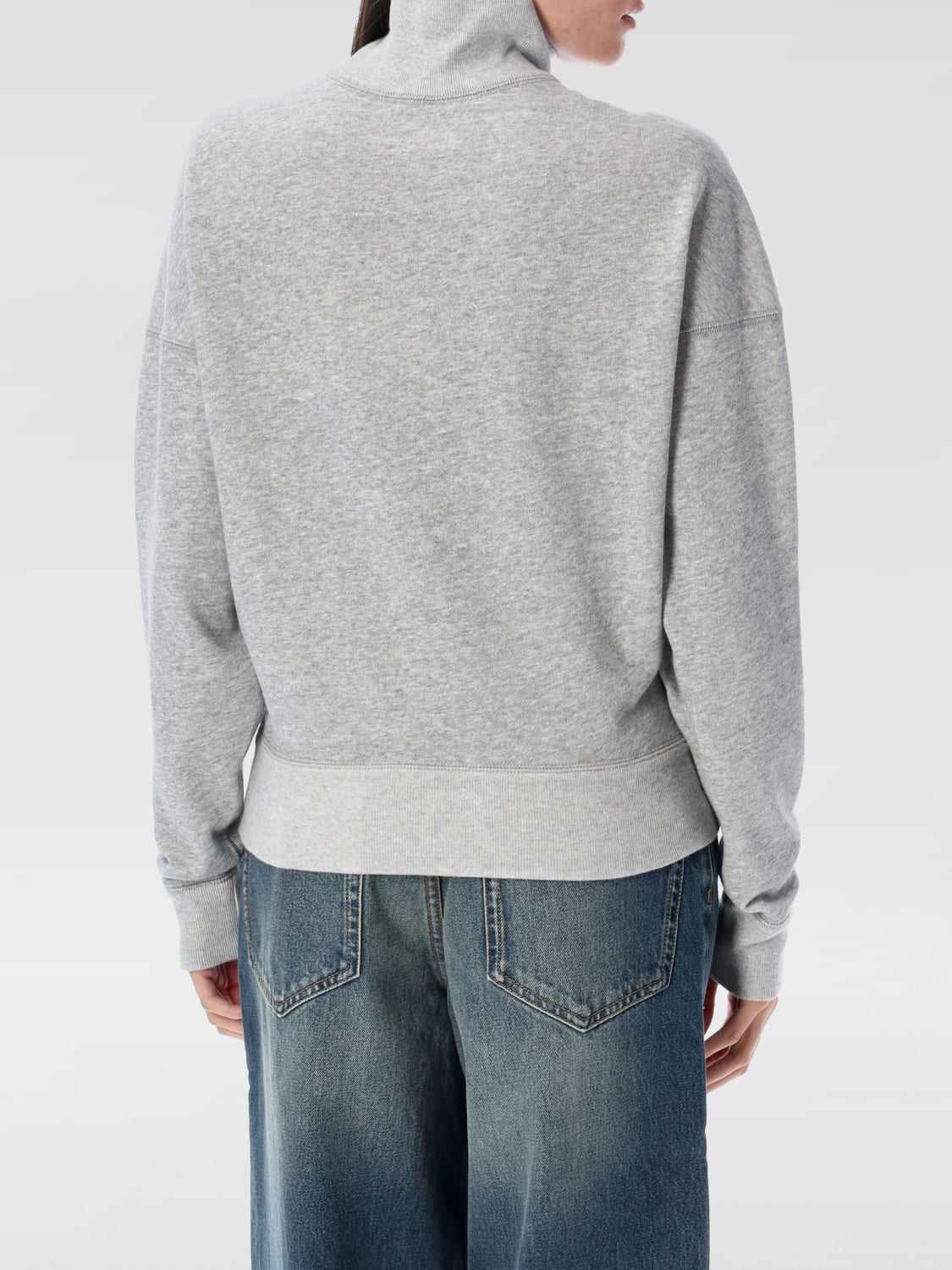 ISABEL MARANT ETOILE SWEATSHIRT: Sweater woman Isabel Marant Etoile, Grey - Img 2