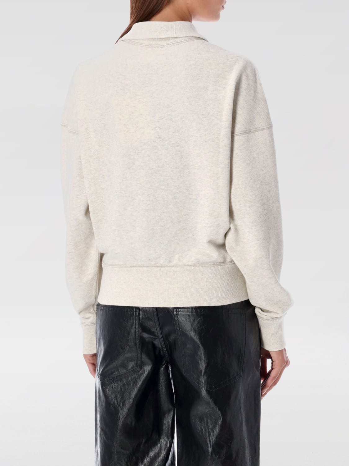 ISABEL MARANT ETOILE SWEAT-SHIRT: Pull femme Isabel Marant Etoile, Beige - Img 2