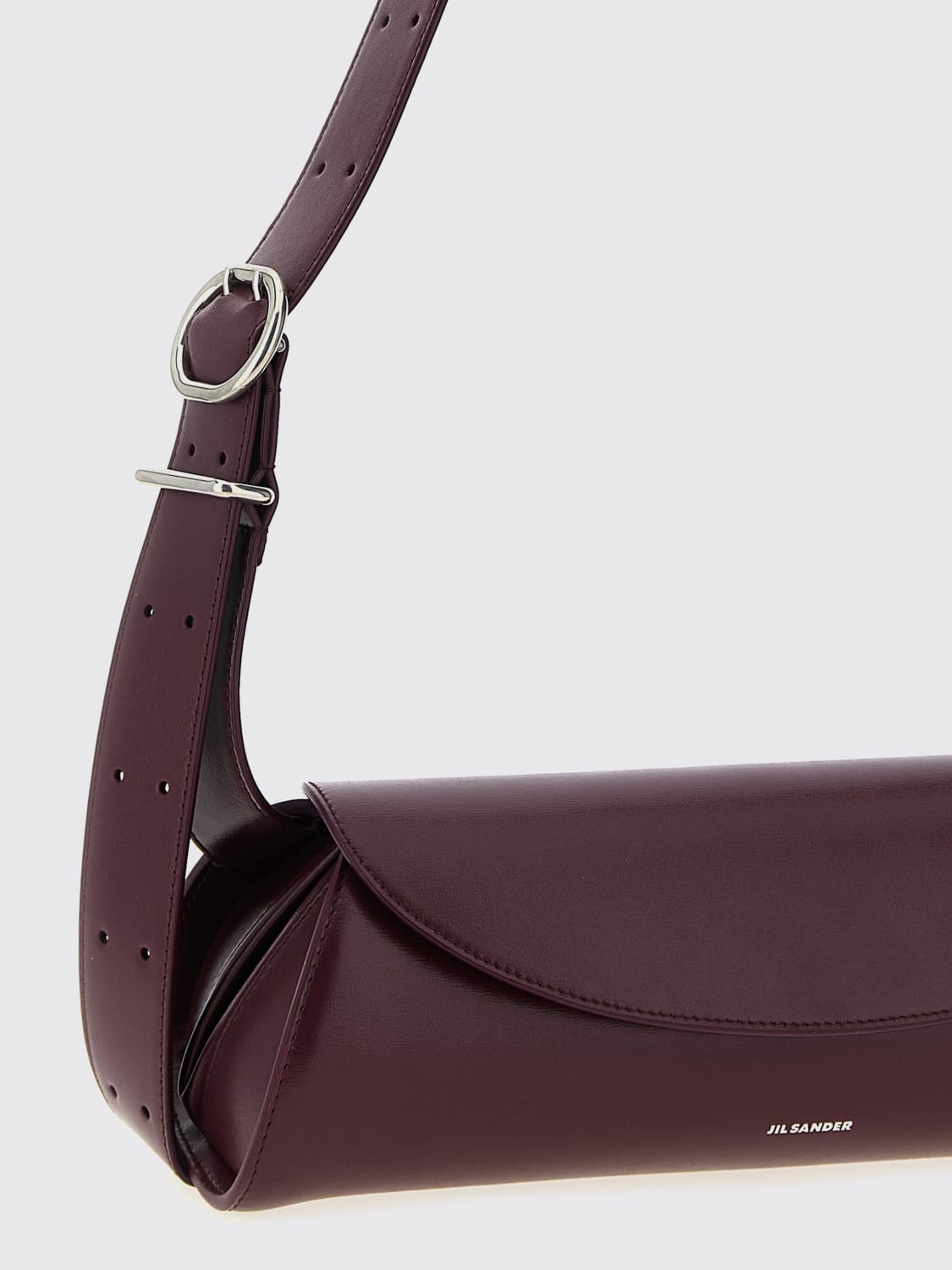 JIL SANDER CLUTCH: Shoulder bag woman Jil Sander, Burgundy - Img 3