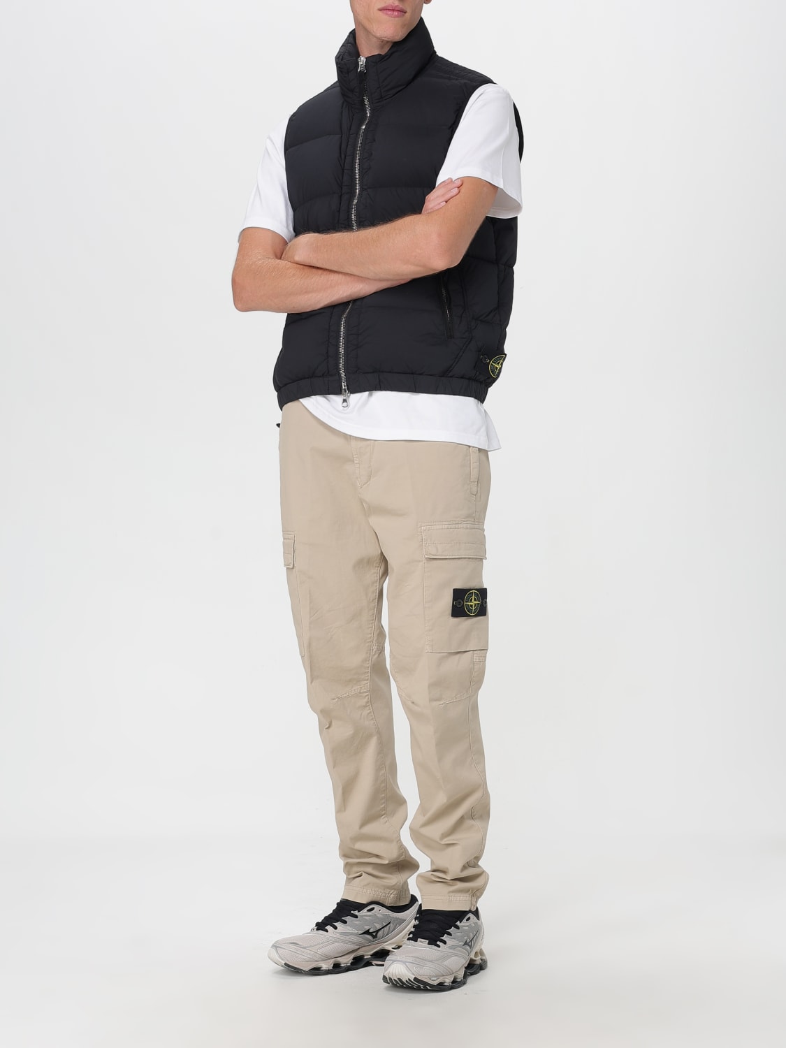 STONE ISLAND SUIT VEST: Jacket men Stone Island, Black - Img 2