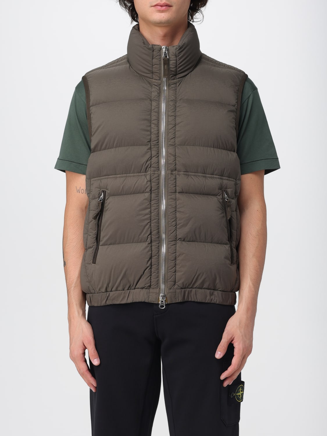 STONE ISLAND WESTE: Jacke herren Stone Island, Grün - Img 1