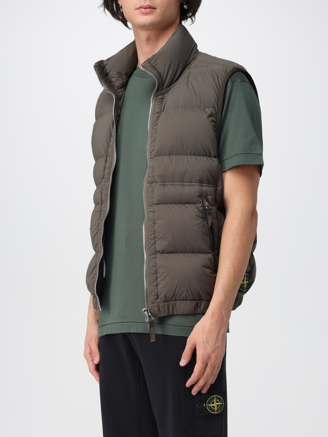 STONE ISLAND WESTE: Jacke herren Stone Island, Grün - Img 4