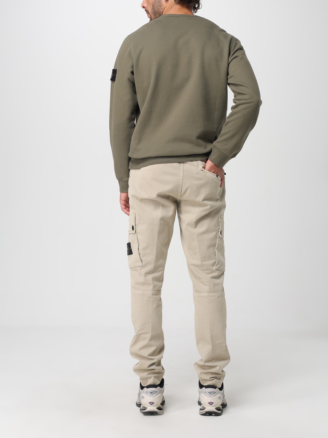 STONE ISLAND SWEATSHIRT: Sweatshirt men Stone Island, Green - Img 2