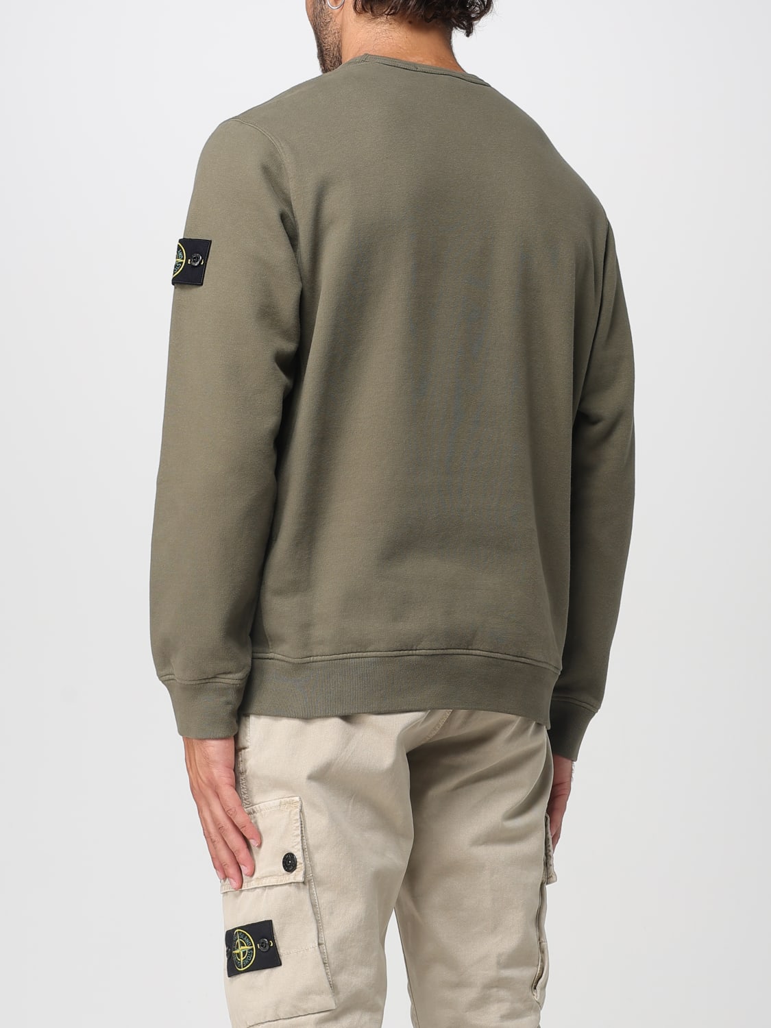 STONE ISLAND SWEATSHIRT: Sweatshirt men Stone Island, Green - Img 3