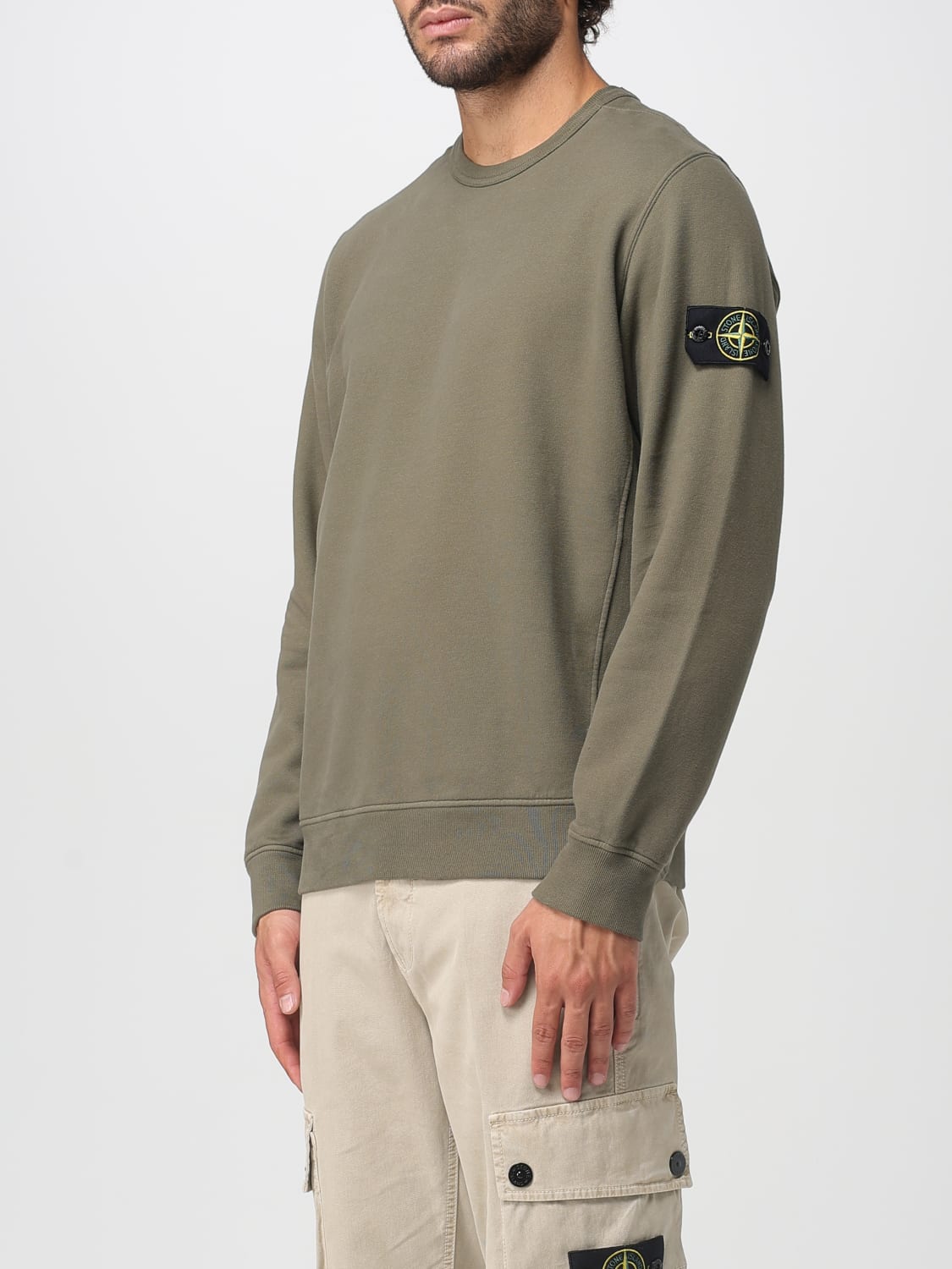 STONE ISLAND SWEATSHIRT: Sweatshirt men Stone Island, Green - Img 4